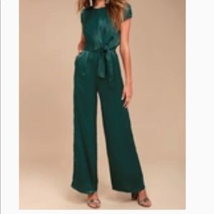 Satin jumpsuit